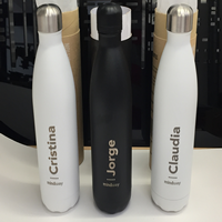 Botellas grabadas